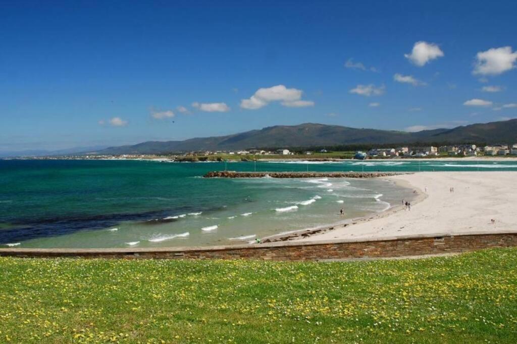 Apartamento Playa A Rapadoira Con Terraza Foz Dış mekan fotoğraf